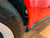 Porsche 911 Turbo front fender flange close up