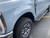 Ford Super Duty with style W wide 1FastGuard stone guard on front. inside view