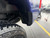 Ford Super Duty F350 Rear 1FastGuard stone guard with MiniFlap. from front