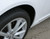 2005-2011 Audi A6 fender flange close up 2005-2011 Audi A6 fender flange close up