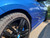 2014-2021 BMW 2 Series with high mount front 1FastGuard mudflaps inside view