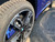 2023-2026 BMW X1 with low mount front 1FastGuard mudflaps inside view