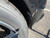 Example Cayenne Coupe with 8" Style B Low profile 1FastGuard stone guard with MiniFlap low guard inside view
