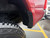 Ford Super Duty F250 with wide 1FastGuard stone guard with MiniFlap on rear