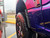 Ford Super Duty F350 with wide 1FastGuard stone guard with MiniFlap on front