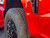Ford Super Duty F350 with wide 1FastGuard stone guard on front