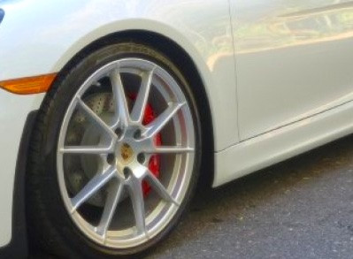 2012 Porsche Boxster Spyder front flange