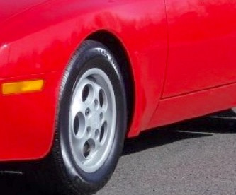 1987 Porsche 944 front fender flange for 1FastGuard stone guards