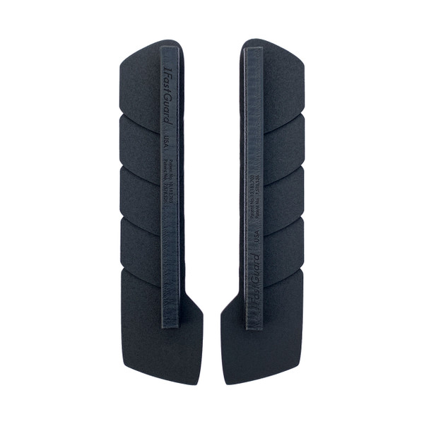 One pair of 8" Style A 1FastGuard stone guards with MiniFlap, left and right side