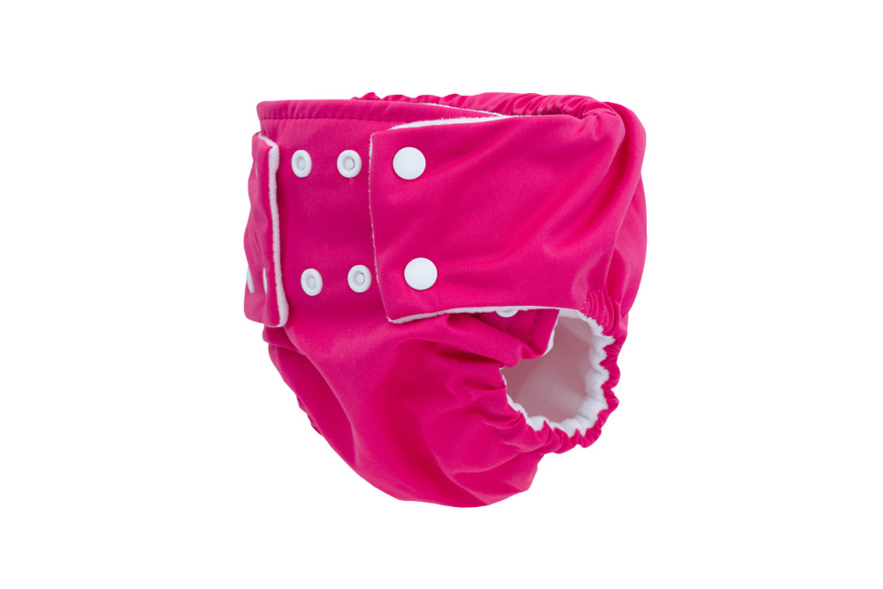 Pea Pods Reusable Nappy Hot Pink