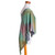 Asymmetric Hand Woven Rayon Poncho from Guatemala 'Nature's Charm'