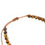 Adjustable Tiger's Eye Beaded Bracelet from Guatemala 'Earthen Sweetness'