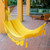 Hand Woven Yellow Cotton Hammock from Nicaragua Single 'Fresh Air in Yellow' Hand Woven Yellow Cotton Hammock from Nicaragua Single 'Fresh Air in Yellow'
