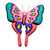 Pair of Pinewood Butterfly Wall Sculptures from El Salvador 'Beauty in the Air'