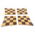 Tempisque and Salmwood Chess Set from Nicaragua 'Twisted Battle'