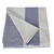 Guatemalan Cotton Duvet Cover in Cadet Blue and Pearl Grey 'Dreamy Cadet Blue'