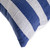 Handwoven Striped Cotton Blend Cushion Cover from Guatemala 'Between the Clouds'