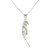 Sterling Silver Costa Rican Macaw Pendant Necklace 'Cloud Forest Macaw'