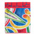 Abstract Colorful Paper Journal from Costa Rica 5.5 inch 'Colorful Abstraction'