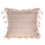 Handwoven Geometric Cotton Cushion Cover in Eggshell 'Traditional Motifs in Eggshell'