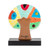 Colorful Art Glass Tree Sculpture from El Salvador 'Light of the Sun'