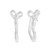 Heart-Shaped Sterling Silver Dangle Earrings from Costa Rica 'Unconditional'