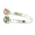 Rhodonite and Jade Ring 'Now and Then'