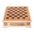 Handcrafted Traditional Wooden Chess Set from Uzbekistan 'Classic Strategy'