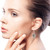 Leaf-Shaped Green Jade Earrings 'Leaf Center'