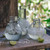 Hand Blown Shot Glass with Ice Receptacle 'Perfect Shot'
