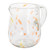 Artisan Crafted Glass Pitcher from Guatemala 'Color Play'