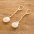 14k Gold Filled Coin Pearl Earrings 'Golden Destiny'