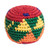 Handknit Multicolor Cotton Hacky Sack from Guatemala 'Colorful Joy'