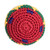 Handknit Multicolor Cotton Hacky Sack from Guatemala 'Colorful Joy'