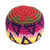 Handknit Multicolor Cotton Hacky Sack from Guatemala 'Geometric Mix'