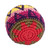 Handknit Multicolor Cotton Hacky Sack from Guatemala 'Geometric Mix'