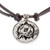 Mayan Astrology-Themed Pendant Necklace with K'at Sign 'K'at Emblem'
