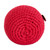 Handcrafted Knit Cotton Hacky Sack in Scarlet Hues 'Scarlet Shield'