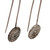 Classic Bukhara Emirate Coin Sterling Silver Drop Earrings 'Memoirs from the Road'