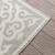 Classic Wool Shyrdak Area Rug in Grey and White 4x6 'The Ethereal Palace'