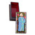 Painted Black Walnut Wood Jewelry Box with Musician Scene 'The Musician'