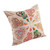 Classic Embroidered Silk Blend Cushion Cover from Uzbekistan 'Royal Union'