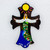  Hand Painted Religious Wood Cross 'Caring for You'