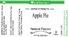 Apple Pie (Natural) - 1 oz - LorAnn