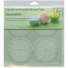 Cupcake/Cookie Texture Tops - Geometric (Set of 3)