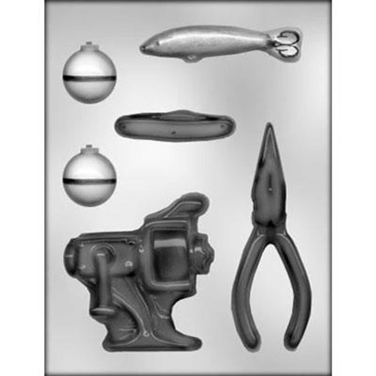 Ck Products Fishing Tackle Assortment Chocolate Mold Ck Products