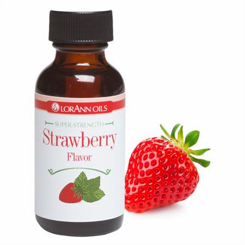 Lorann - Strawberry Flavour - 1 oz