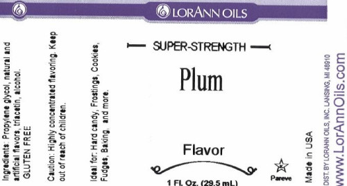 Plum Flavour - 1 oz - LorAnn Plum Flavour - 1 oz - LorAnn