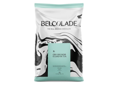 Chocolate - Dark 71% - Ecuador  "Origine" - 1 kg (2.2 lb) - Belcolade