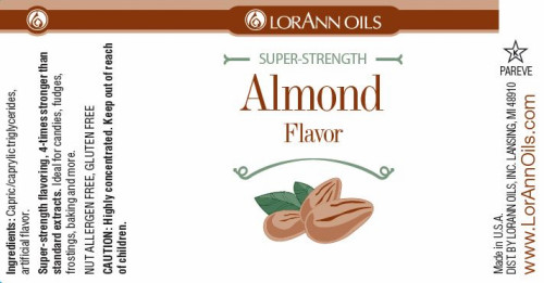 Almond Flavour - 16 oz - LorAnn
